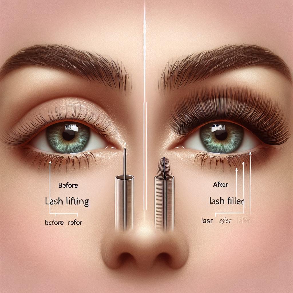 Rozdíl Mezi Lash Lifting a Lash Filler