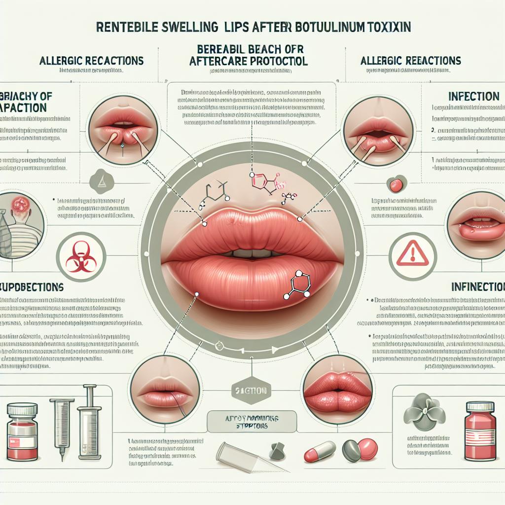 Otok rtů po botoxu: Příčiny a symptomy