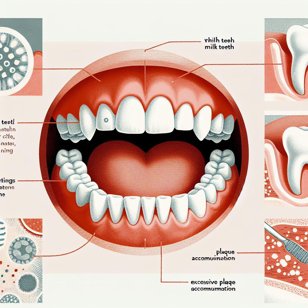 Bílé skvrny na mléčných zubech a jejich příčiny