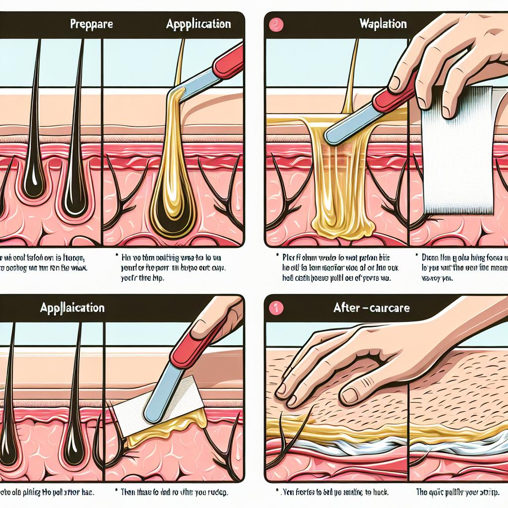 Depilace voskem: Jak to funguje