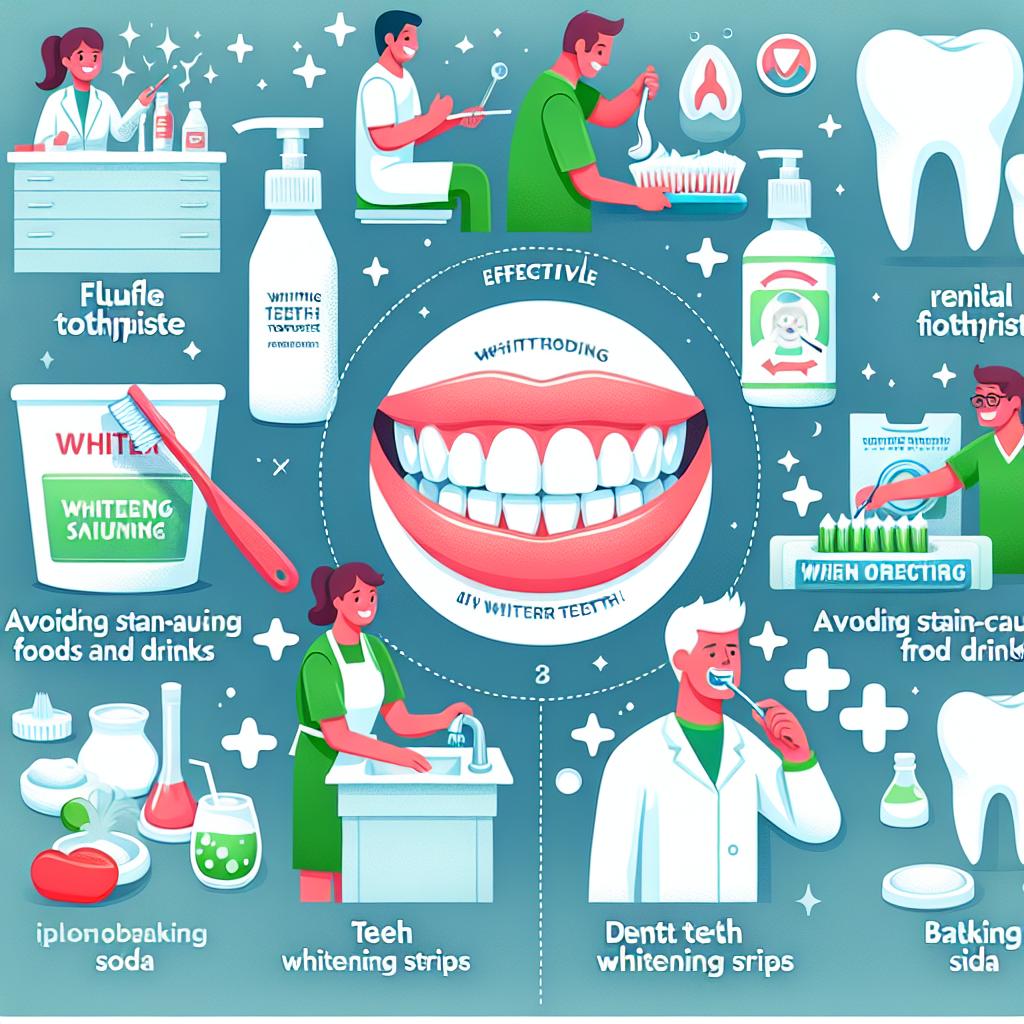 Účinné metody pro bělejší zuby