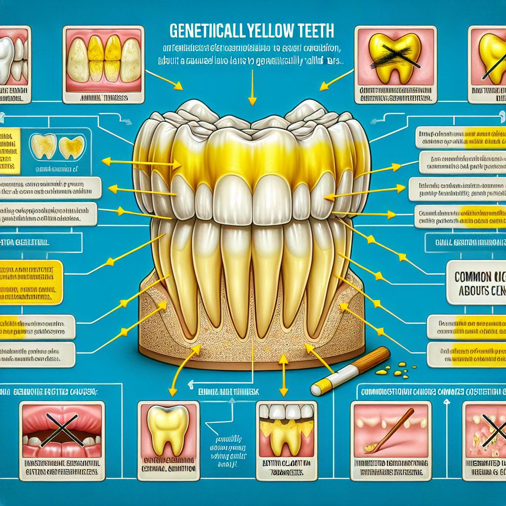 Geneticky žluté zuby a jejich příčiny
