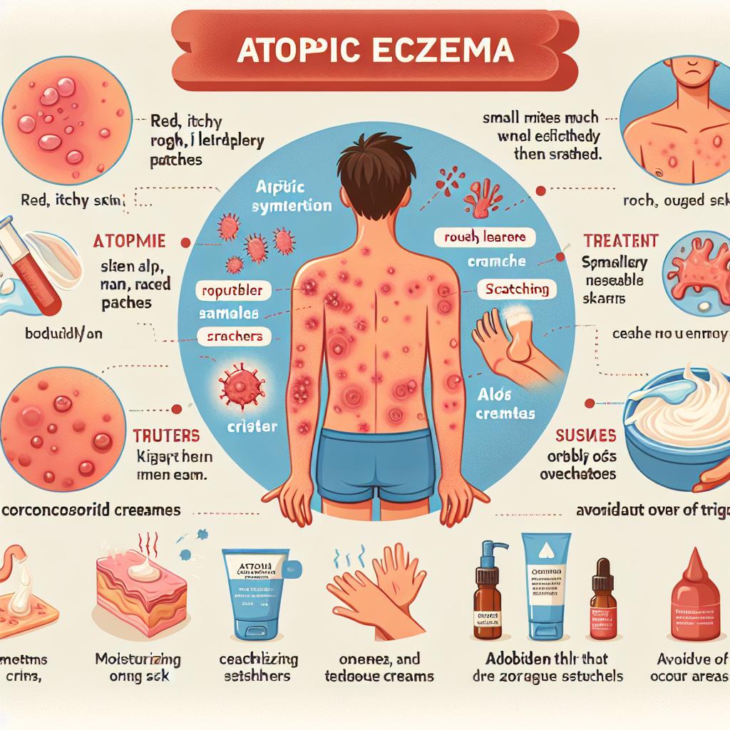 Atopický ekzém: Základní informace a projevy