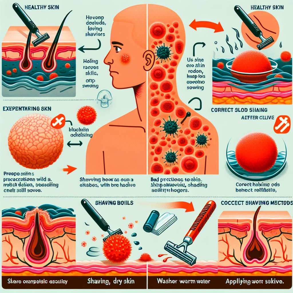 Vřídky po holení: příčiny a prevence
