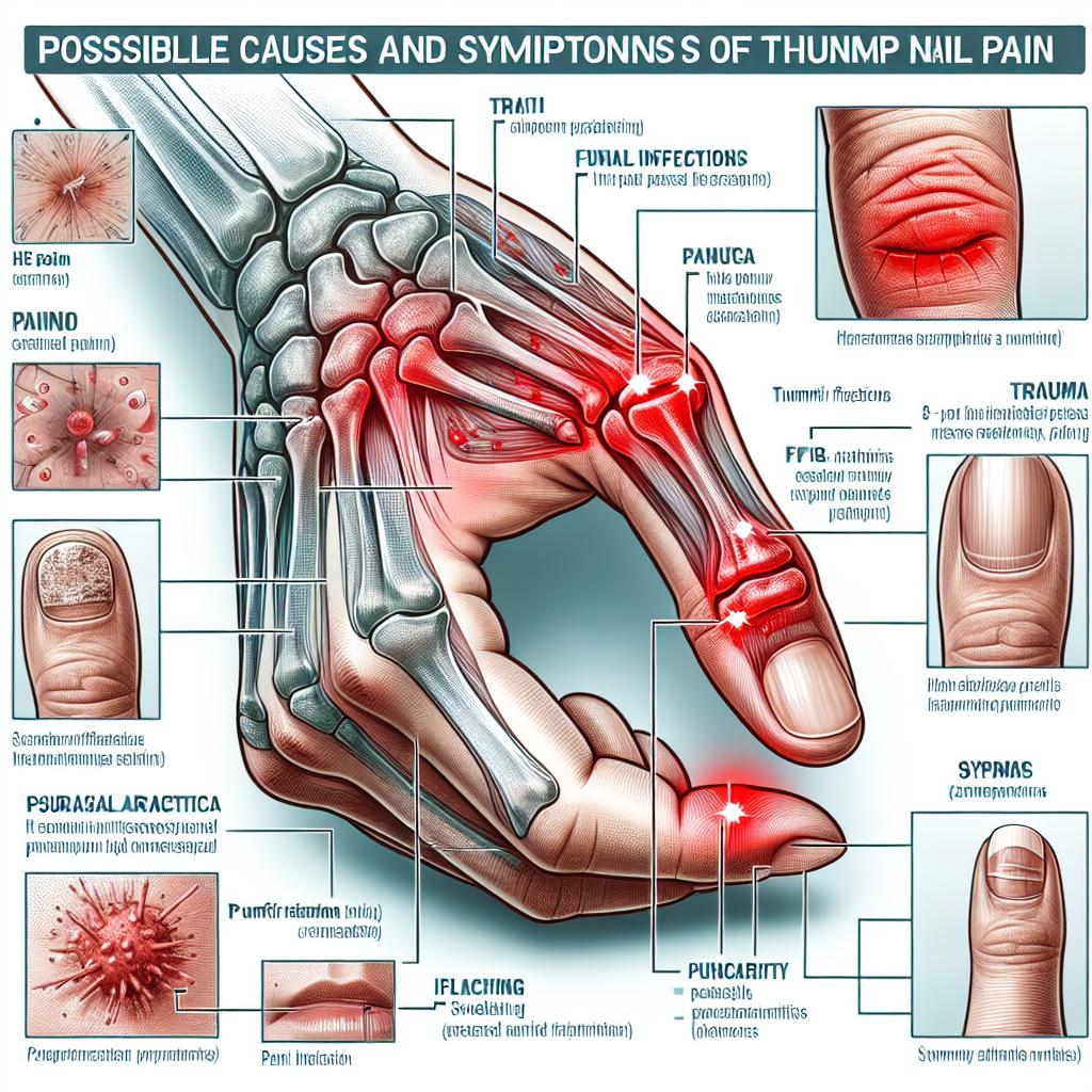Bolest palce u nehtu: Příčiny a příznaky