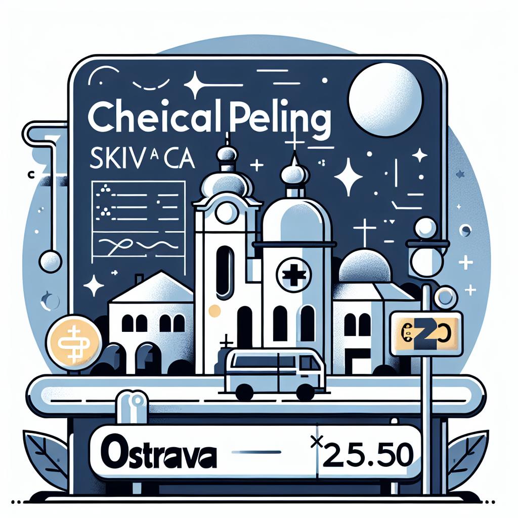 Chemický peeling Ostrava cena přehledně