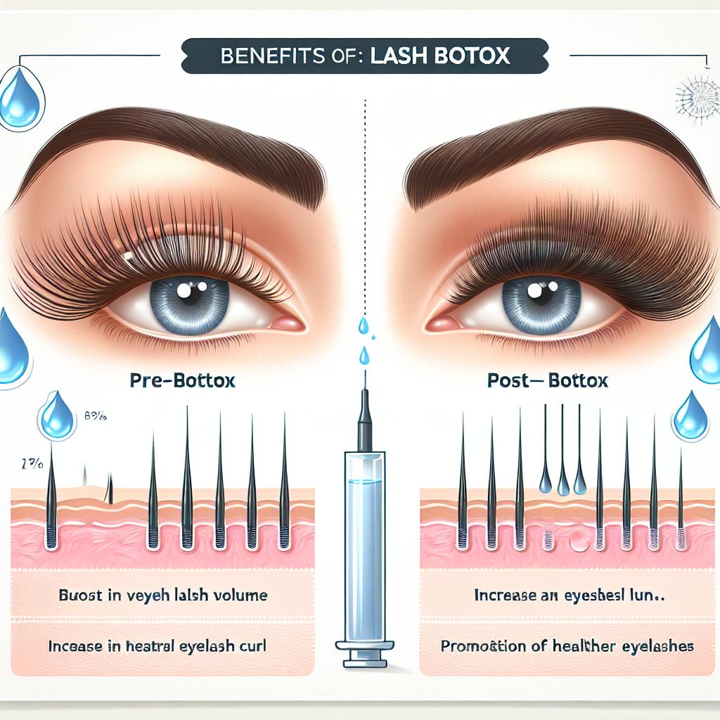 Lash Botox voda a její výhody