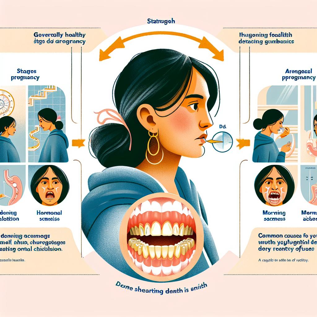 Žluté zuby: Příčiny v těhotenství