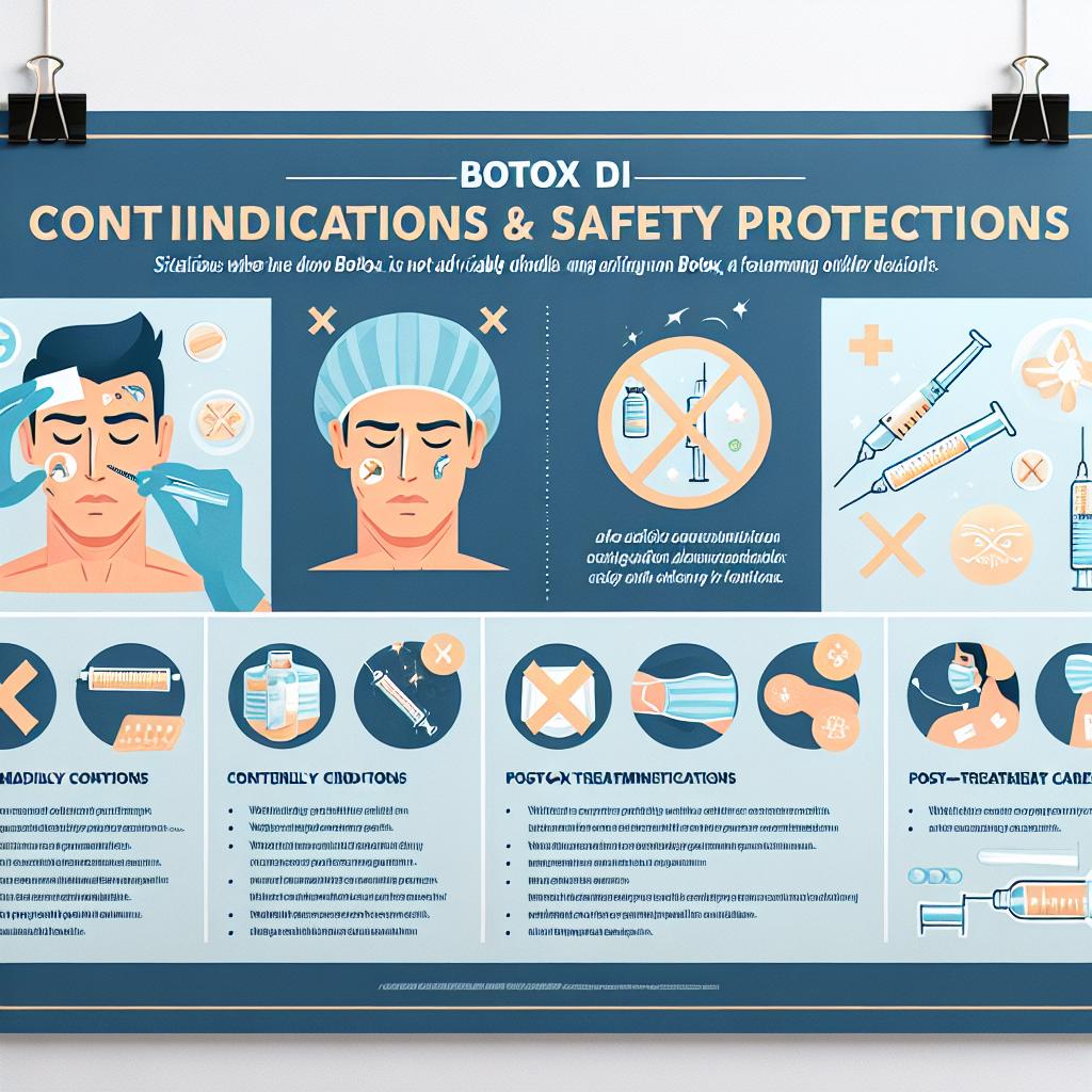 Kontraindikace botoxu a bezpečnostní opatření