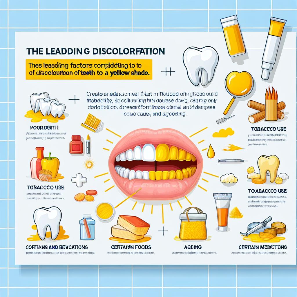 Žluté zuby a jejich hlavní příčiny