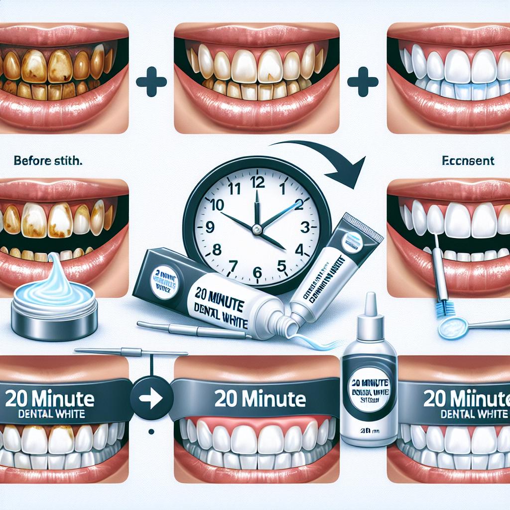 Jak funguje Bělení zubů 20 Minute Dental White