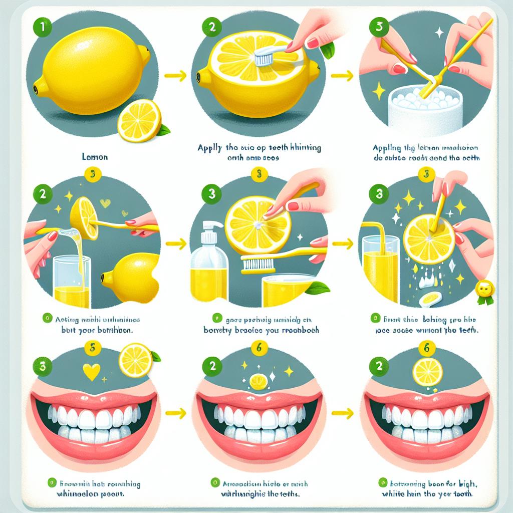 Bělení zubů citronem: Jak to funguje