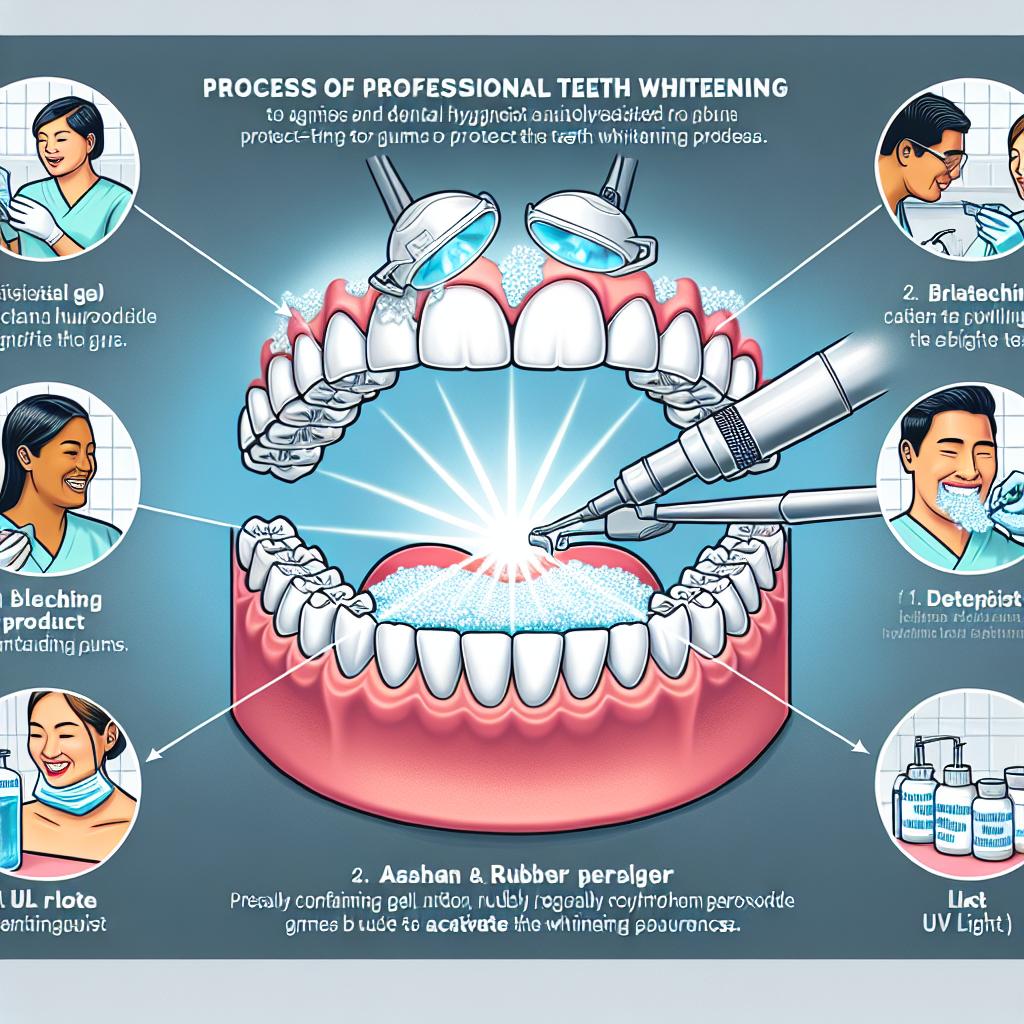 Profesionální bělení zubů: Jak to funguje