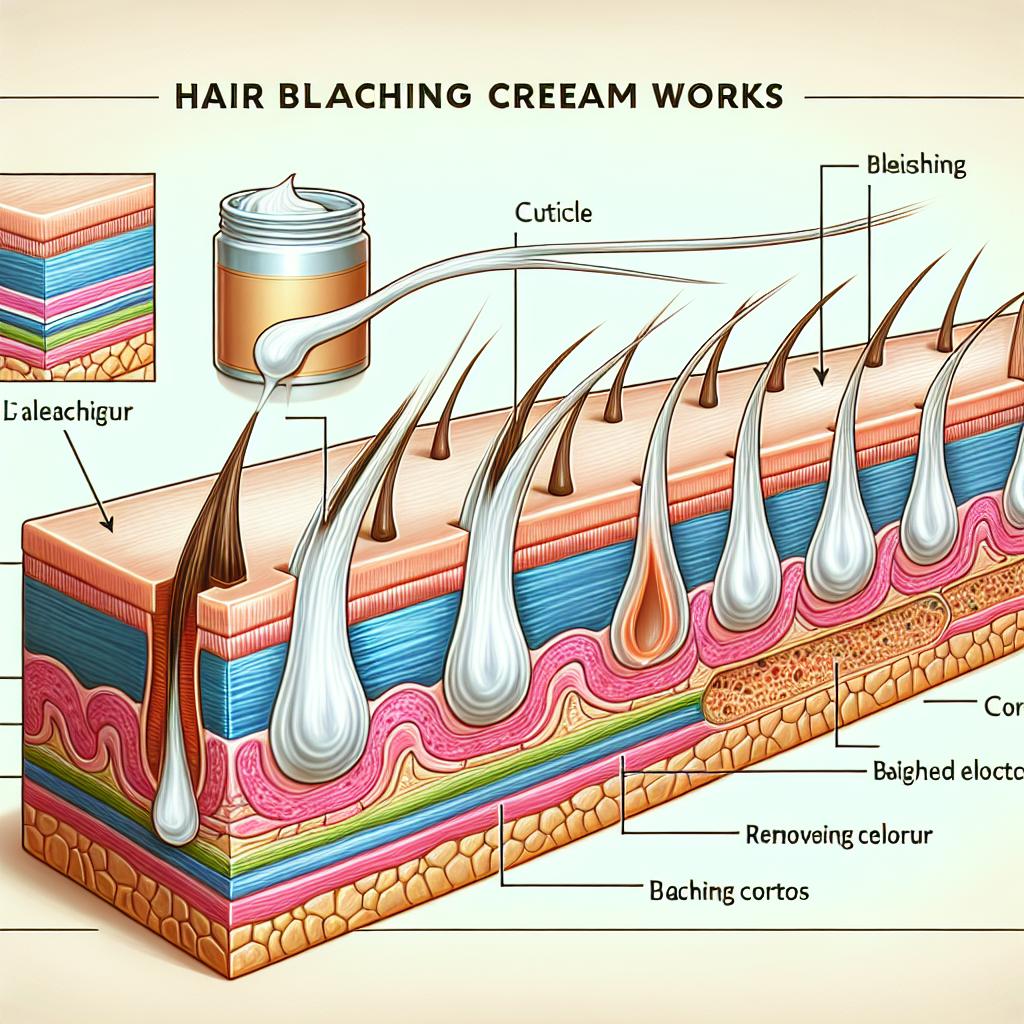Jak funguje odbarvovací krém na chloupky